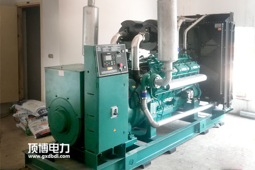玉柴广西顶博发电机组制造机房